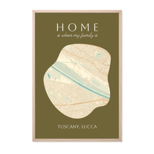 OrganicSilhouetteMapDesign