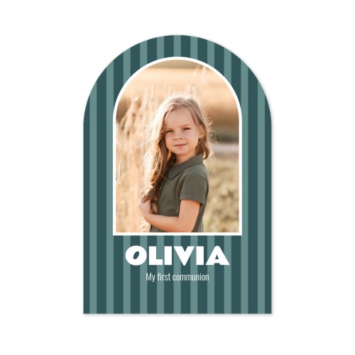 Striped Arch Shape Striped Arch Shape