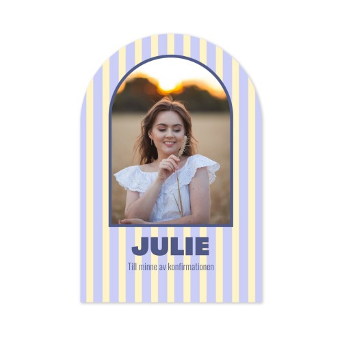 Striped Arch Shape Striped Arch Shape