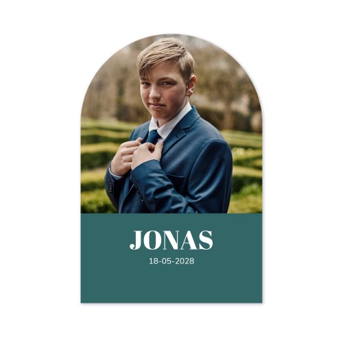 Påfyllingskort for treholder - Buede 20x14