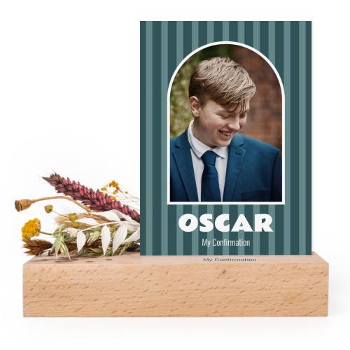 Droogbloemen in houten fotohouder met forex kaart Droogbloemen in houten fotohouder met forex kaart