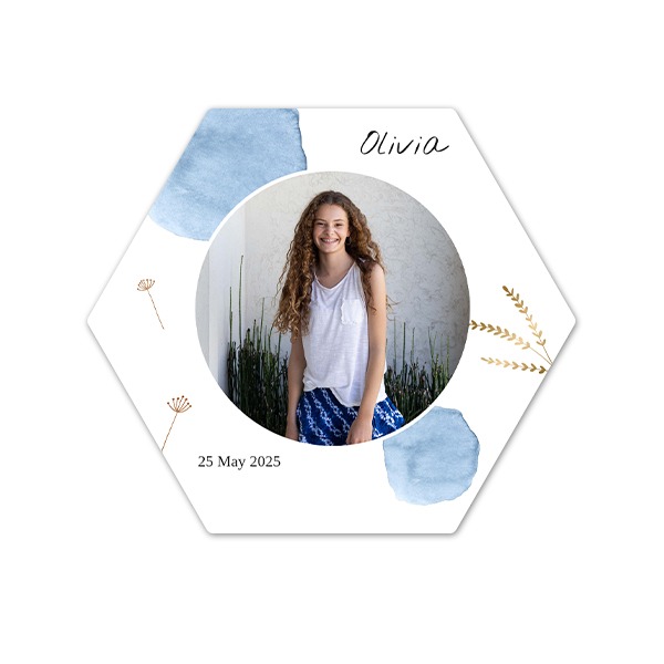 Refill Hexagonal Forex Card - 17x20