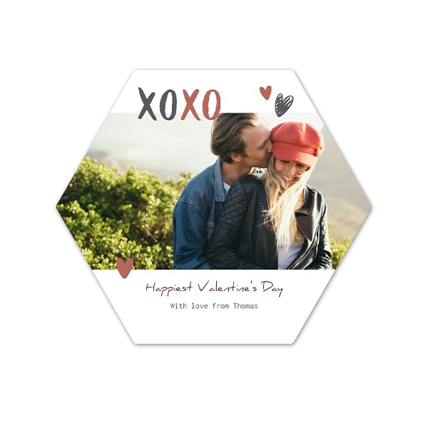 Refill Hexagonal Forex Card - 17x20