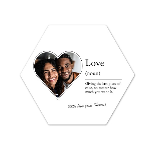 Refill Hexagonal Forex Card - 17x20