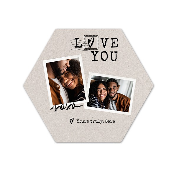 Refill Hexagonal Forex Card - 17x20