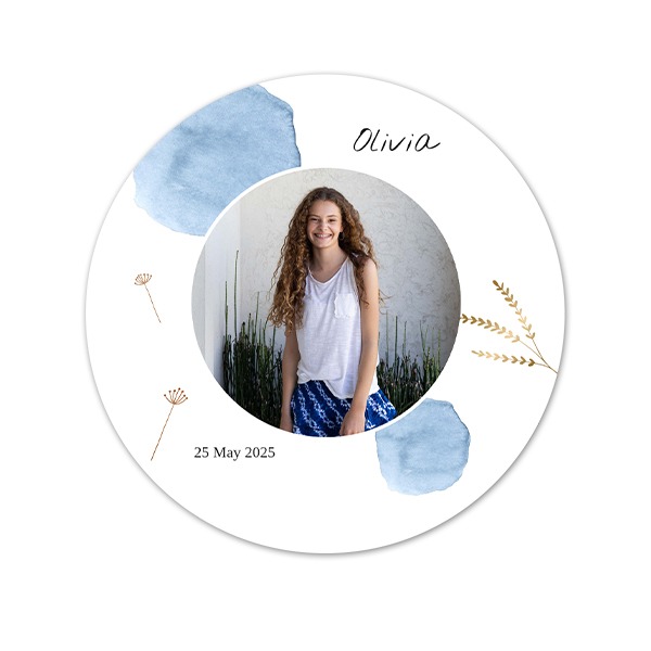 Forex rond navulling voor houten houder