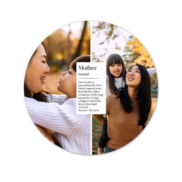 Forex rond navulling voor houten houder