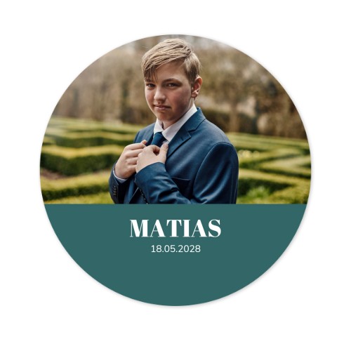 Forex pyöreä kuvakortti, 20 cm