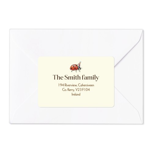 Afzender adresstickers (set van 16)