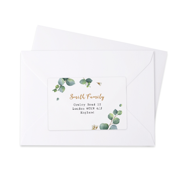 Absender Etiketten - 16 Stk. Absender Etiketten - 16 Stk.