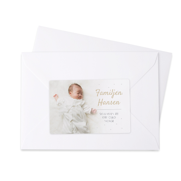 Sender address labels - set of 16