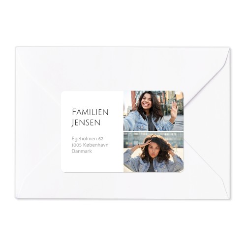 AddressLabelRectangle_MinimalisticCollageWhite