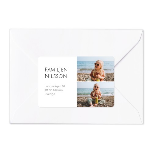 Minimalistisk fotokollage