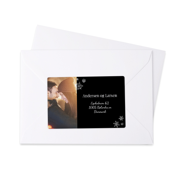 Afzender adresstickers (set van 16)
