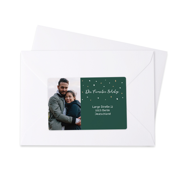 Sender address labels - set of 16