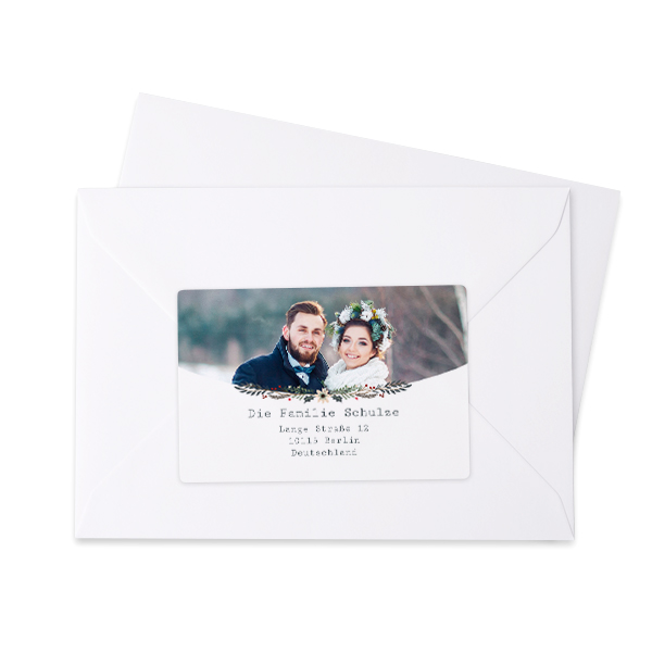 Adressetiketter för avsändare - 16 st