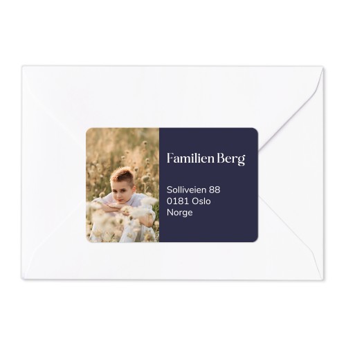 Avsenderadresseetiketter – 16 stk