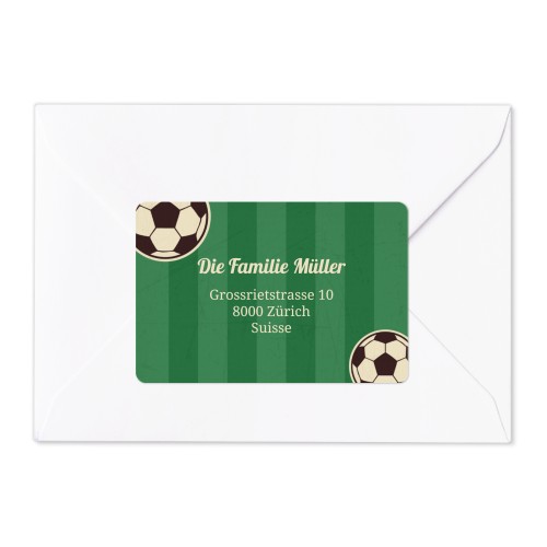 Football Field Vintage - Text Only