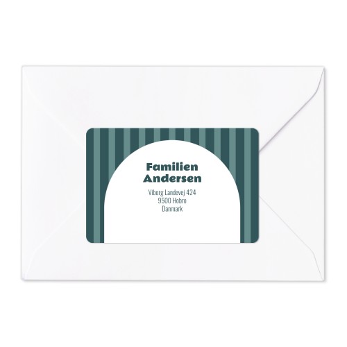 Striped Arch Shape Striped Arch Shape