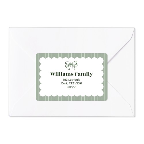 Romantic Bow Scallop Romantic Bow Scallop