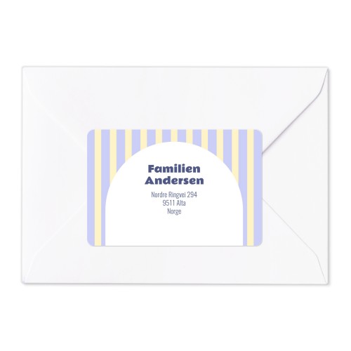 Striped Arch Shape Striped Arch Shape