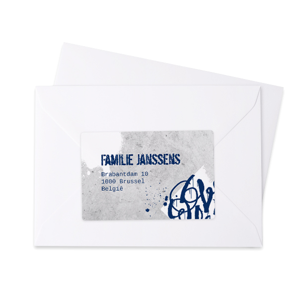 Sender address labels - set of 16 Sender address labels - set of 16