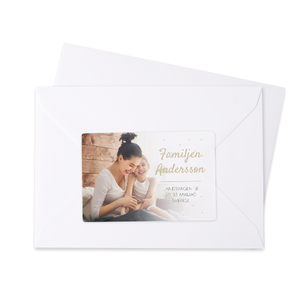 Étiquettes adresse pour l'expéditeur (lot de 16)