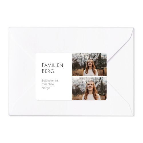 Minimalistisk fotokollasje