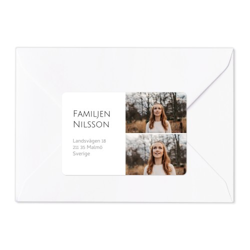 Minimalistisk fotokollage