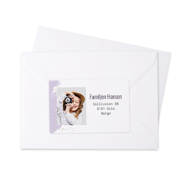 Ătiquettes adresse pour l'expĂ©diteur (lot de 16) Ătiquettes adresse pour l'expĂ©diteur (lot de 16)