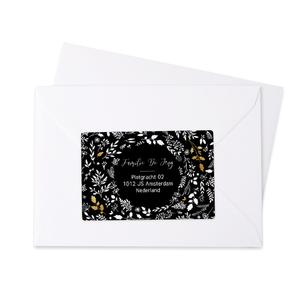 Adressetiketter för avsändare - 16 st