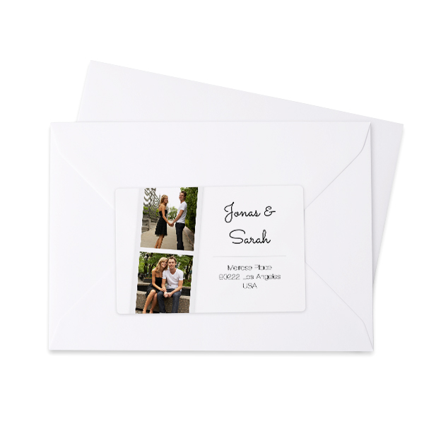 Sender address labels - set of 16