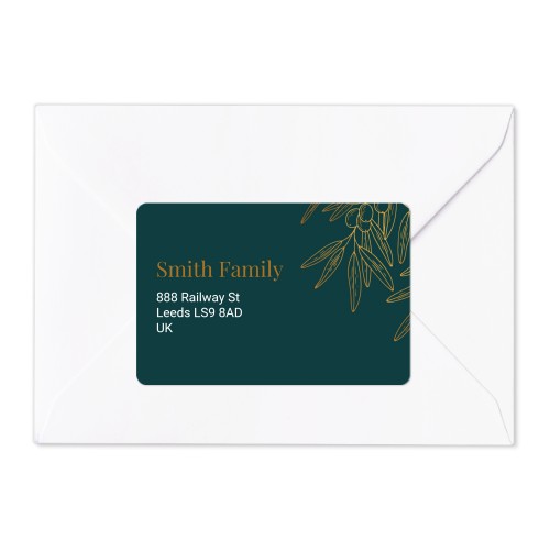 Adressetiketter för avsändare - 16 st