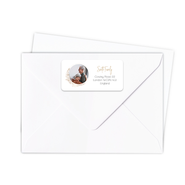 Sender address labels - set of 24