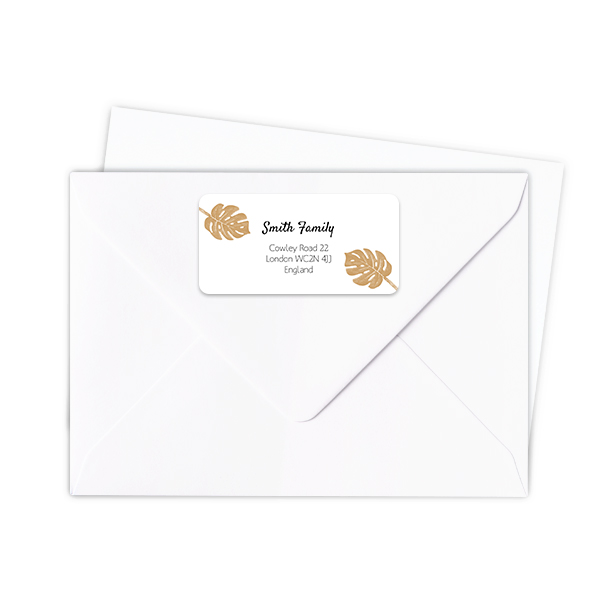Sender address labels - set of 24 Sender address labels - set of 24