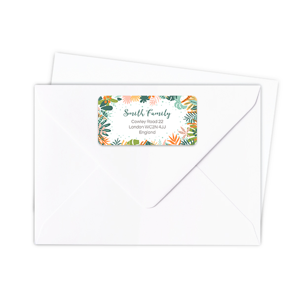 Sender address labels - set of 24