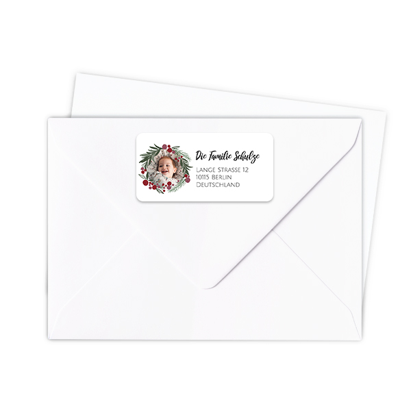 Rectangular address labels 70x35 - set of 24