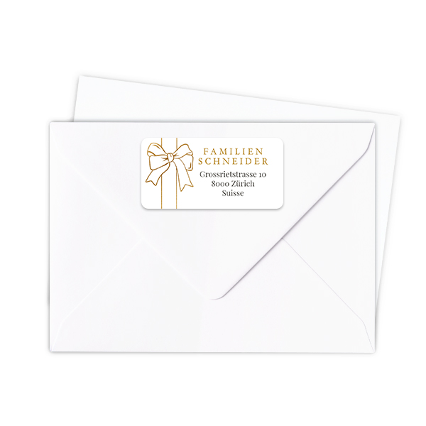 Rectangular address labels 70x35 - set of 24