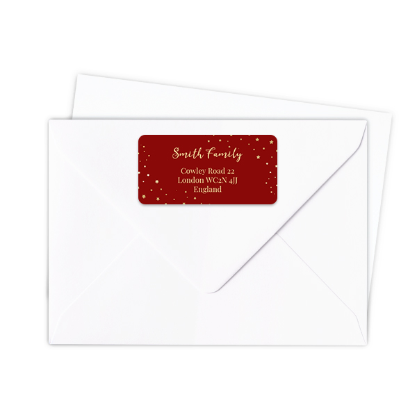 Rectangular address labels 70x35 - set of 24