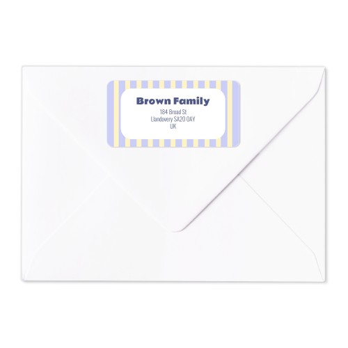 Sender address labels - set of 24