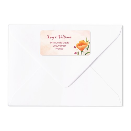 Sender address labels - set of 24 Sender address labels - set of 24