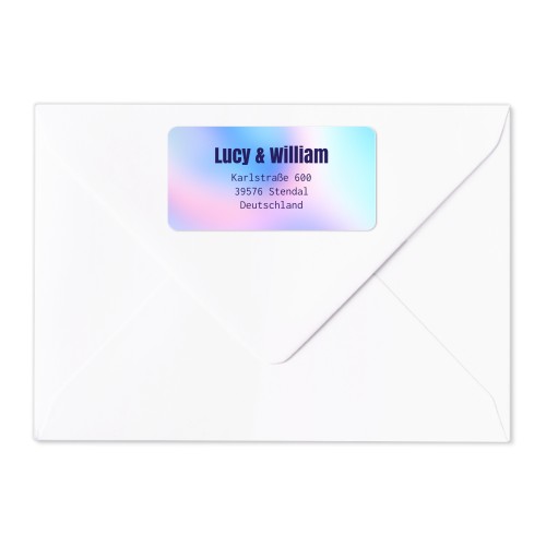 Sender address labels - set of 24 Sender address labels - set of 24