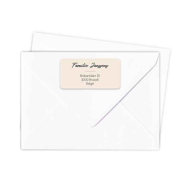 Ătiquettes adresse pour l'expĂ©diteur (lot de 24) Ătiquettes adresse pour l'expĂ©diteur (lot de 24)