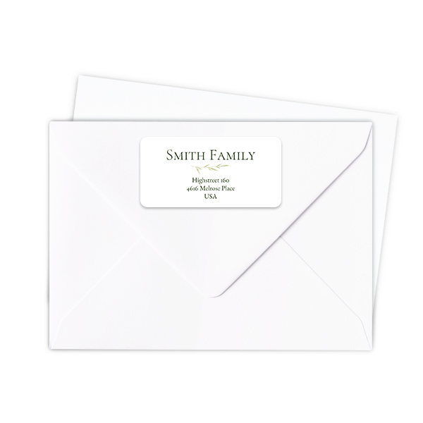 Rectangular address labels 70x35 - set of 24