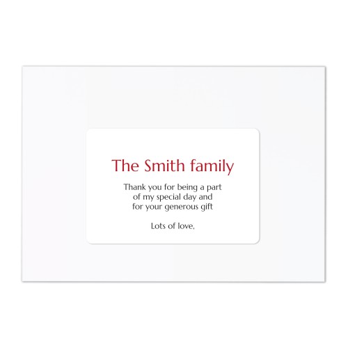 Ontvanger adresstickers (set van 16 verschillende)