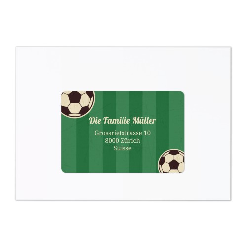 Football Field Vintage - Text Only