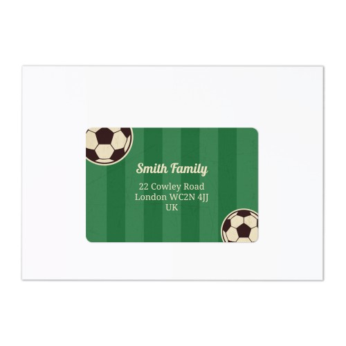 Football Field Vintage - Text Only