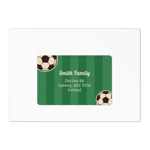 Football Field Vintage - Text Only Football Field Vintage - Text Only