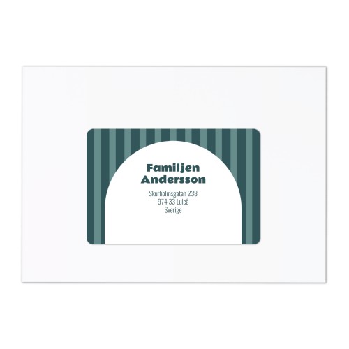 Striped Arch Shape Striped Arch Shape