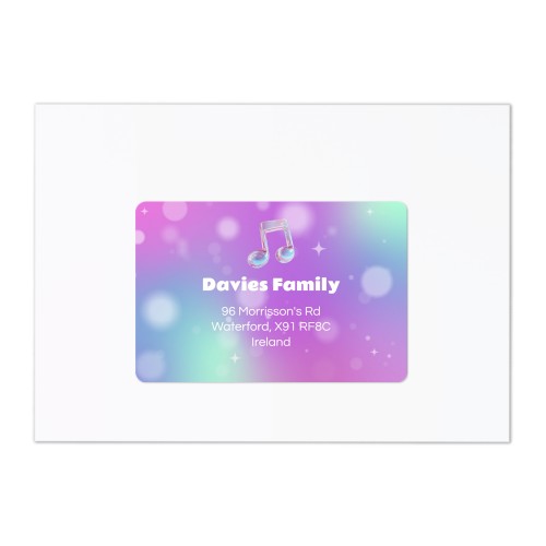 Holographic Music Notes Holographic Music Notes